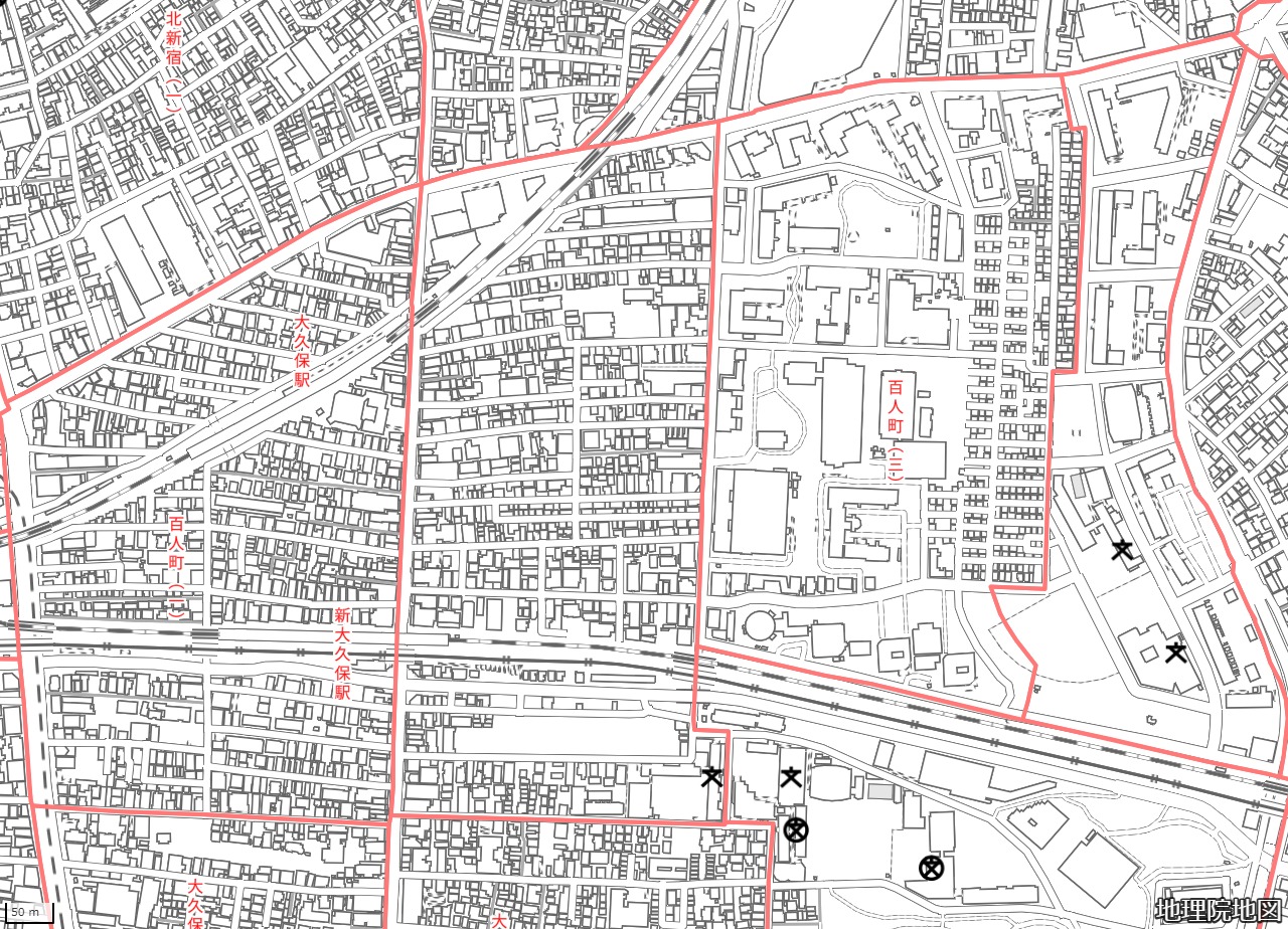 新宿区百人町　〒1690073｜ポスティングバッグ - Remap -