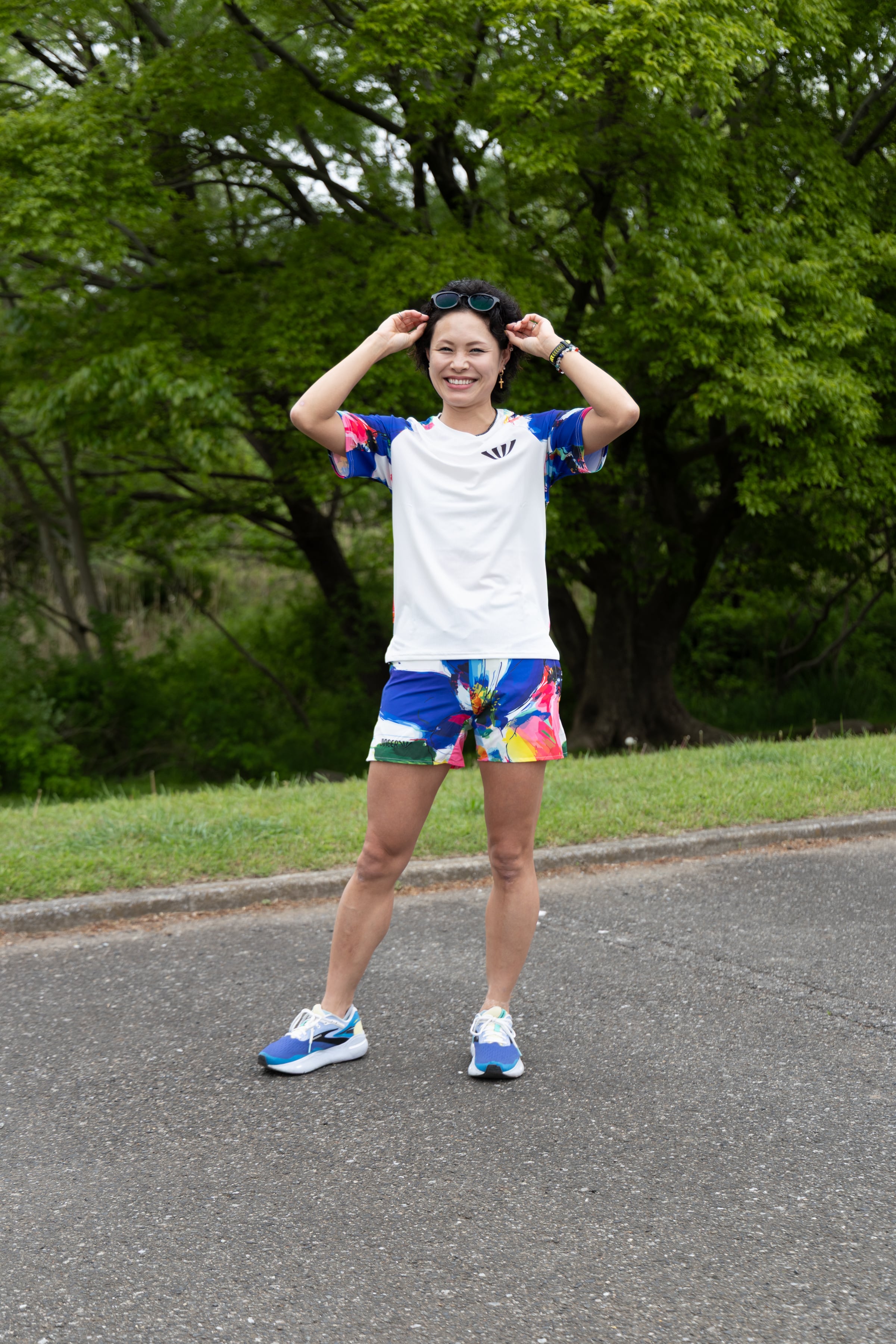 JINGER】ユニセックス ランニングTシャツ【J-1054/WHT】 | JINGER