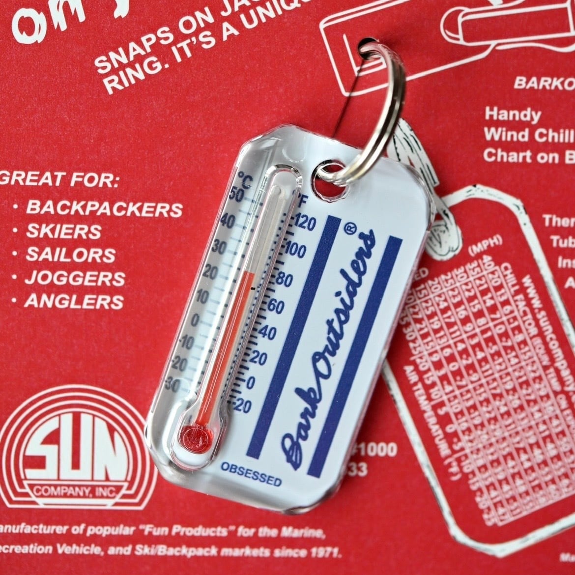 ノースフェイス　温度計　Zip o gage Zip-o-gage 80's for Barkoutsiders | Barkoutsiders®︎