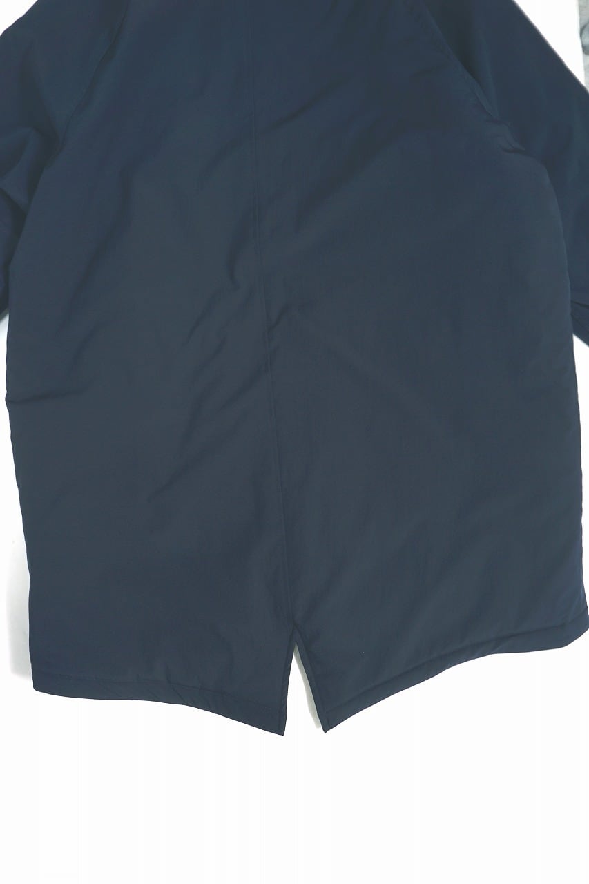 Nylon Padded Hoodie Coat