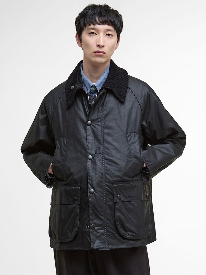 Barbour / 【BEDALE】Waxed Jacket Oversized Fit / BLACK | 【FLAGS