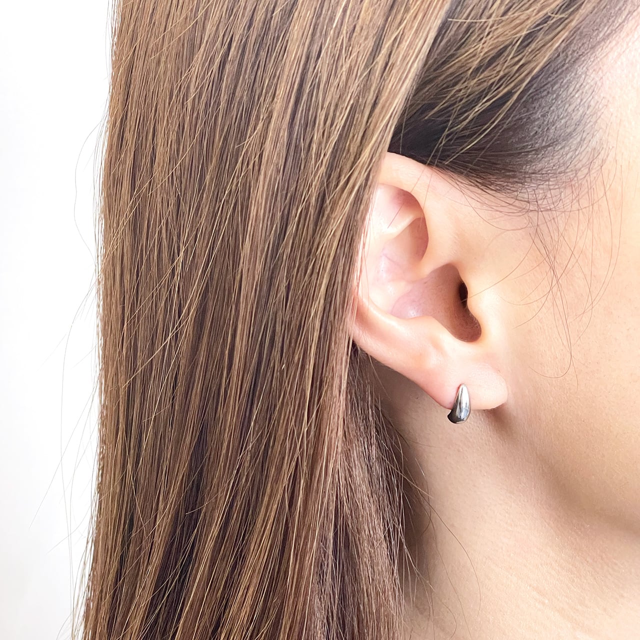 選べる2色 Tear Drop しずく形 ステンレス ピアス【ste05】 | Atelier