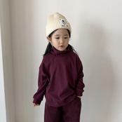 ザゴグマ / THE GOGUMA / 無地ストレッチハイネックT / 韓国子供服 / キッズ / 26winter〖取寄〗*XS~XL*