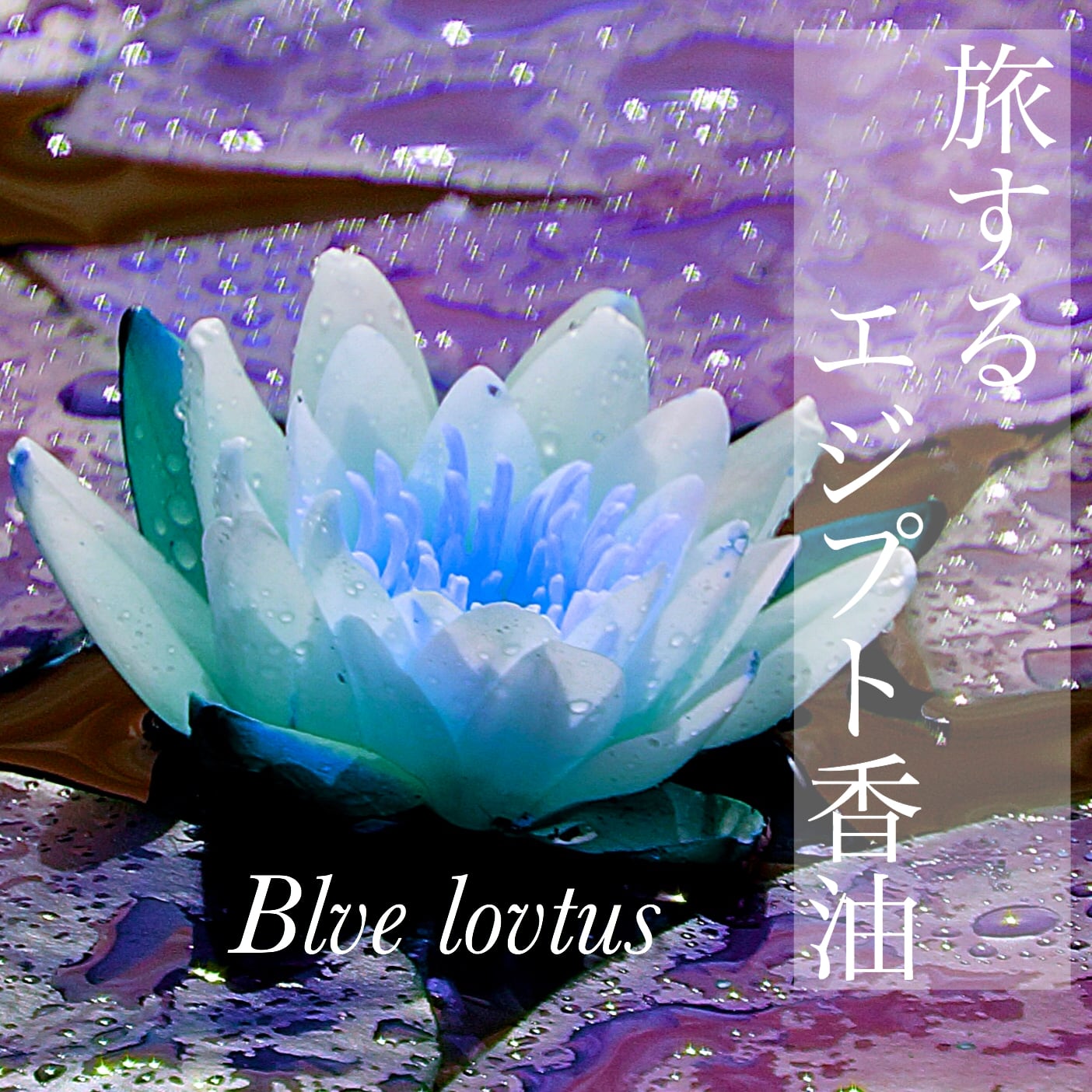 【旅するエジプト香油】in Blue lotus