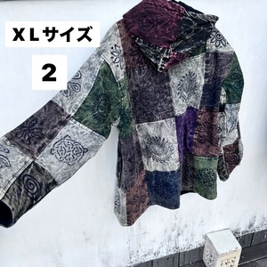 エスニックあったかアウターL-XL