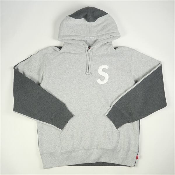 supreme S Logo Split Hooded Sweatshirt M