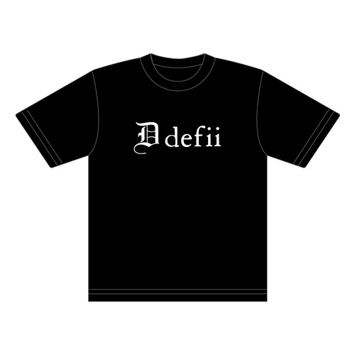 Tシャツ：Defiiロゴ（大）