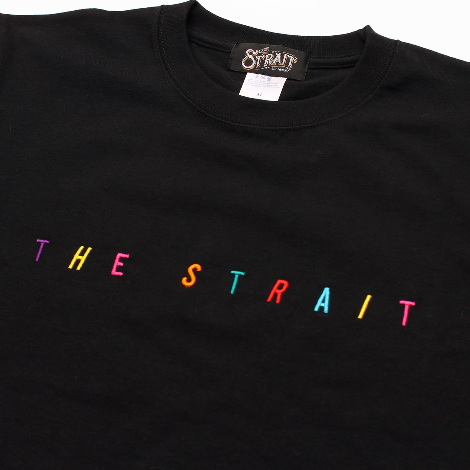 MULTI COLOR LOGO T-SH #BLACK