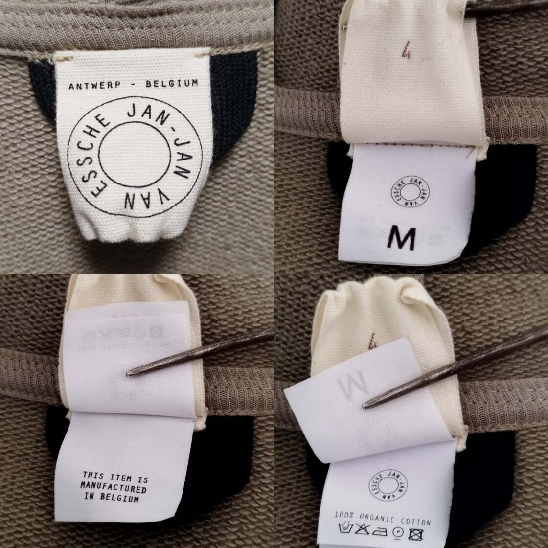 Jan Jan Van Essche 20SS オーバーサイズ ジャケット パーカー 
