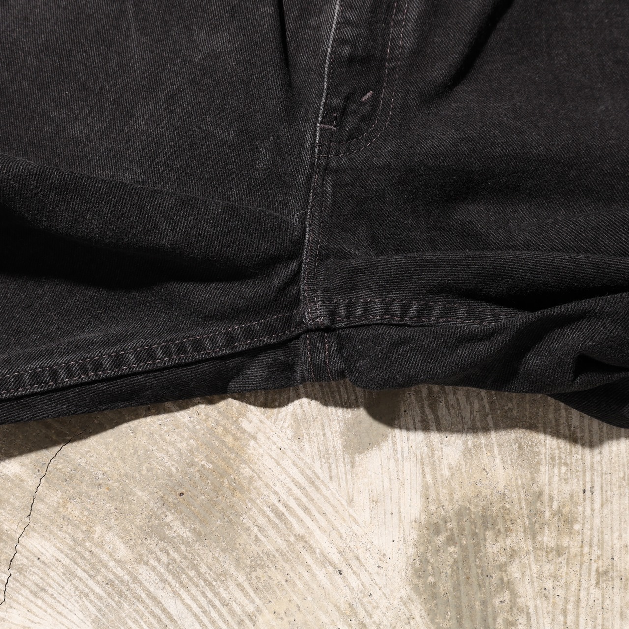 美品 33×32 505-0260 USA 01年 Levi’s サルファーブラックデニムパンツ リーバイス