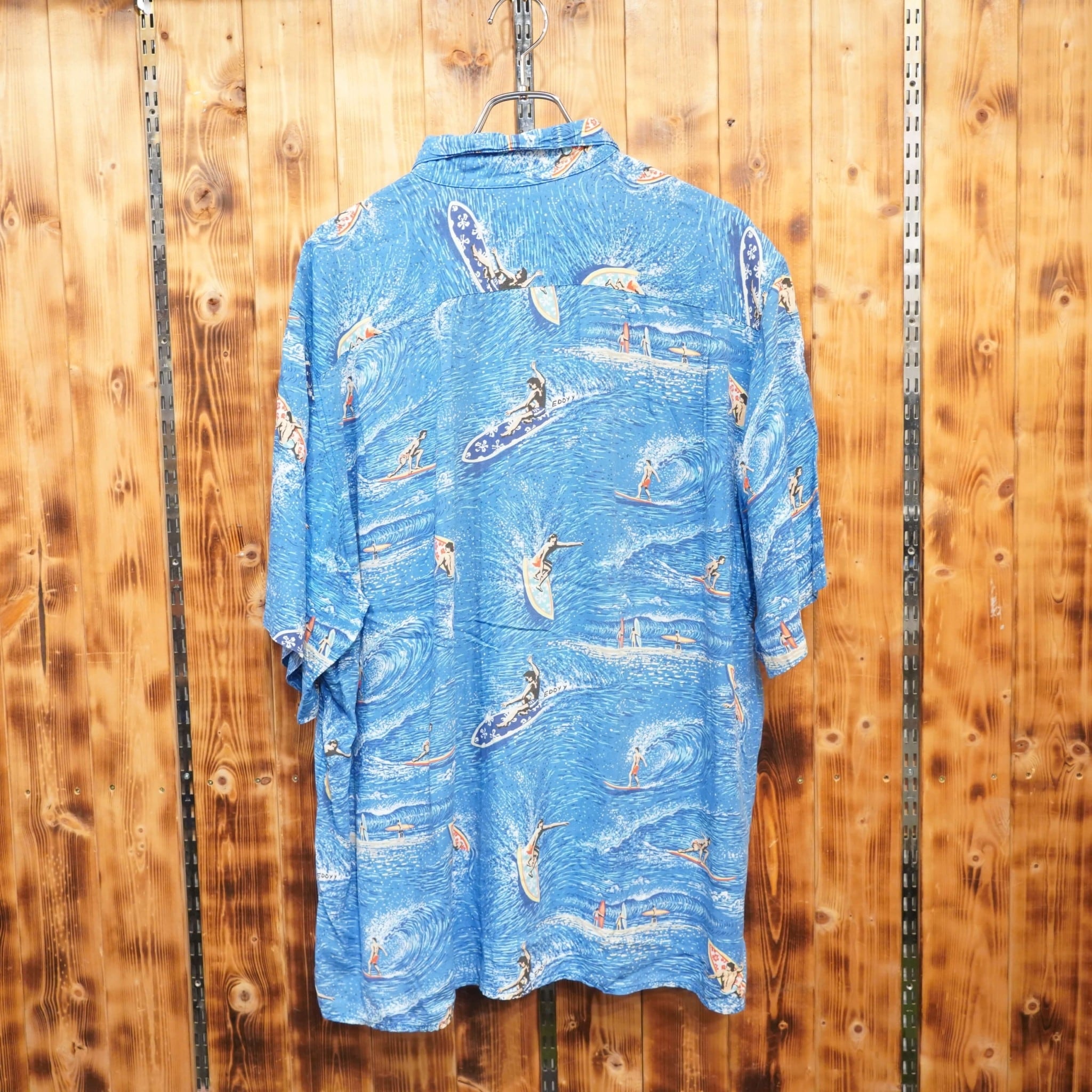 や*り様 美品　Reyn Spooner レインスプーナー アロハシャツ シャツ レインスプーナー art of eddy y reyn spooner XL位 レーヨンシャツ