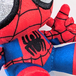【 Spider-Man ( スパイダーマン ) 】ぬいぐるみキーホルダー / プラッシュキーホルダー / マスコット 〚アメリカン雑貨 アメトイ〛