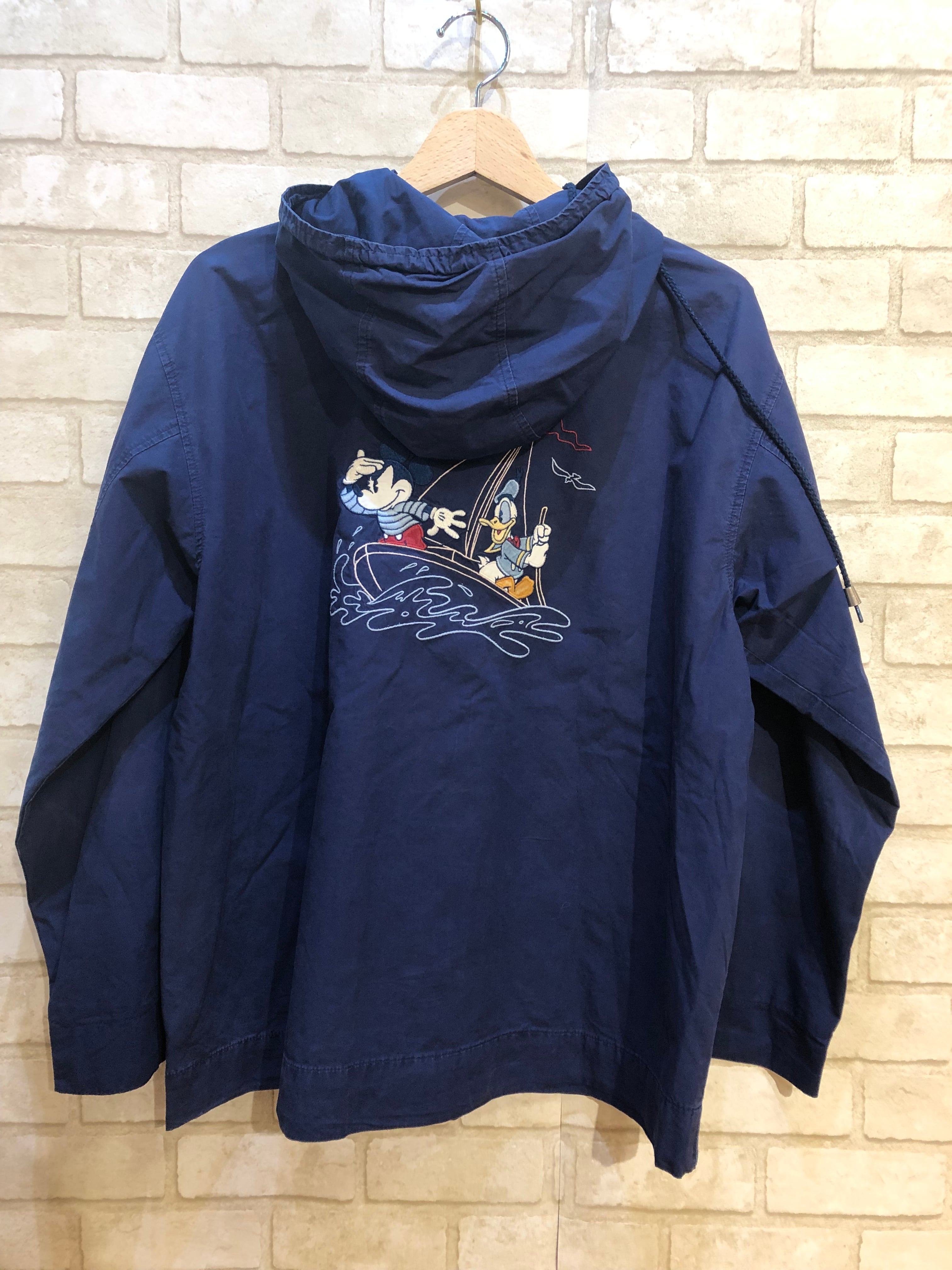 DisNEY ディズニー Disney store ネイビー マウンテンパーカ | Pay ID