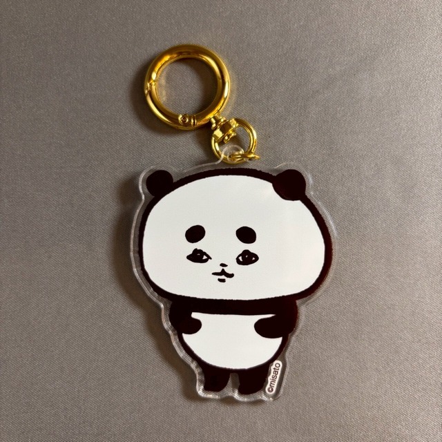 【まゆまろパンダ】アクリルキーホルダー