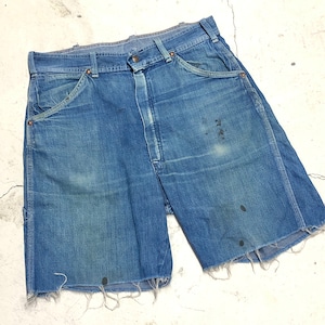 1970S DENIM PAINTER CUT OFF W33