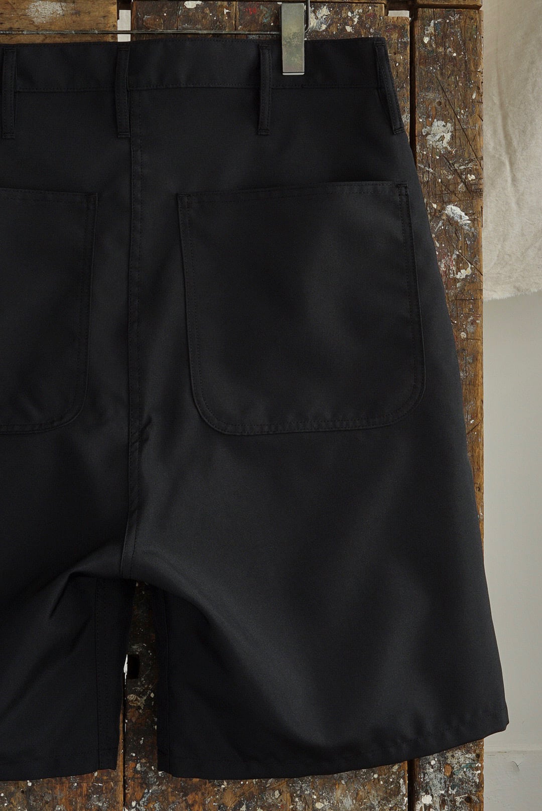 TUKI - 原田服飾研究所 - 5 POCKET SHORTS / BLACK | Brownie
