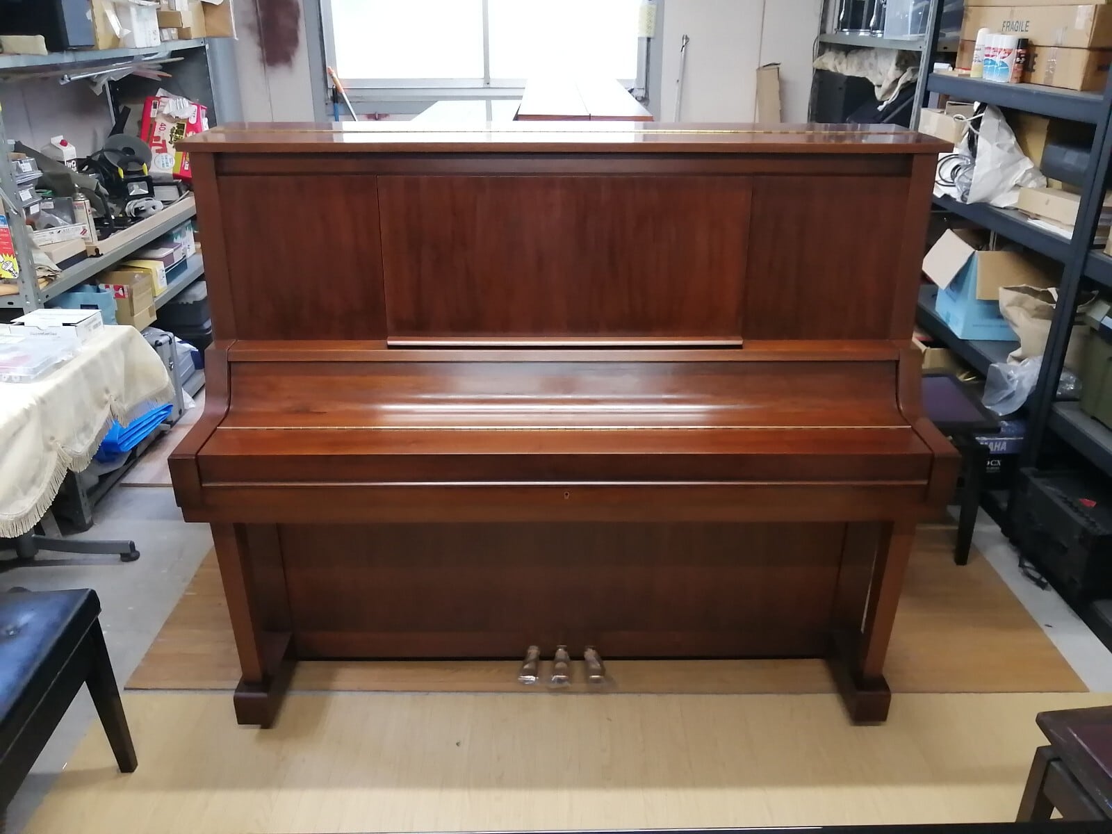 中古ヤマハアップライトピアノ　W102BW