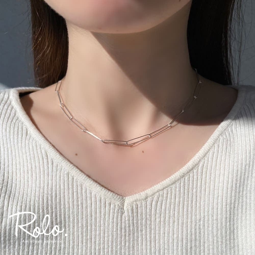 クリップチェーンネックレス SV925 | Roloshop BASE店