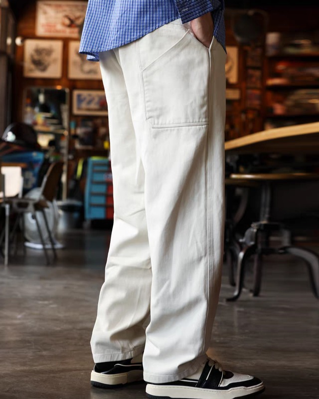 Retro Multi-Pocket Work Pants  K0409