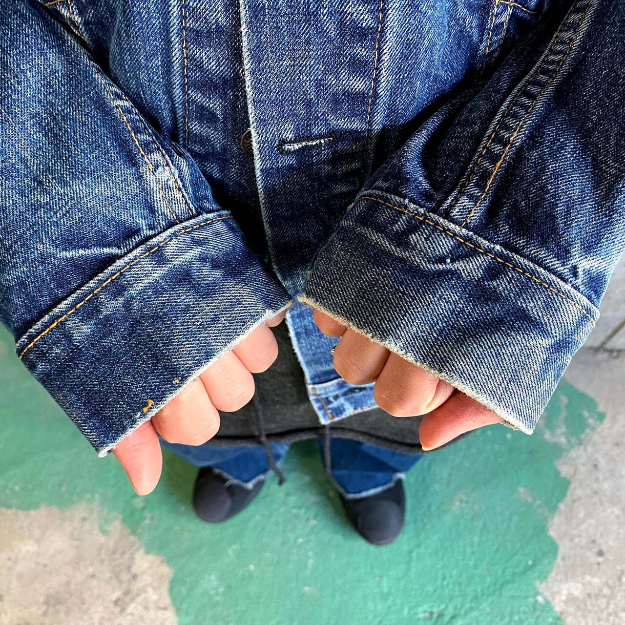 70年代 Levi's リーバイス スモールe 70505-0217 4th デニム 70年代 Levi's リーバイス スモールe 70505-0217 4th デニム
