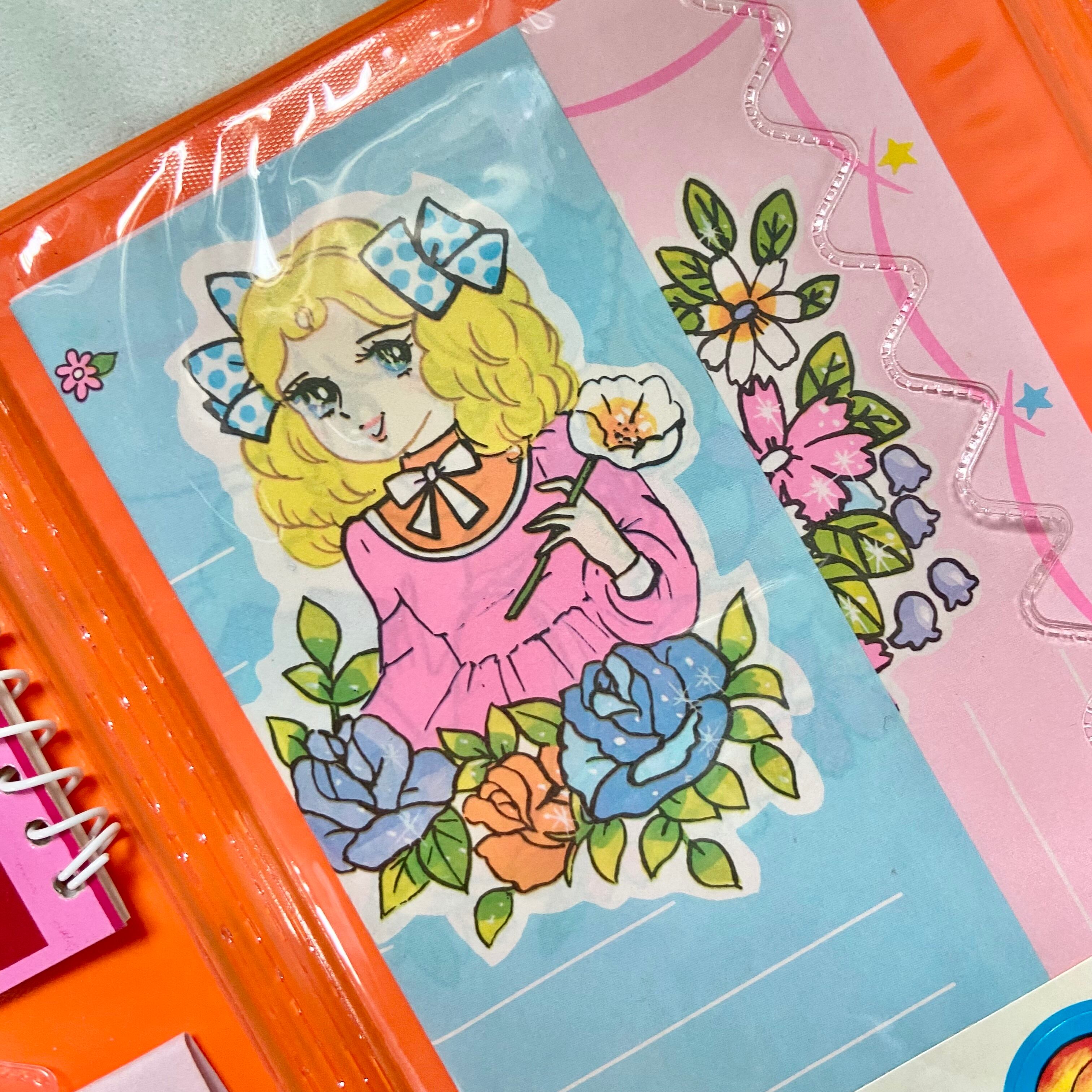 昭和レトロ　ポップ　当時物　文房具12点セット　　デッドストック品　個別販売可 昭和レトロ☆おてがみセット☆デッドストック | ケダマヤ商店