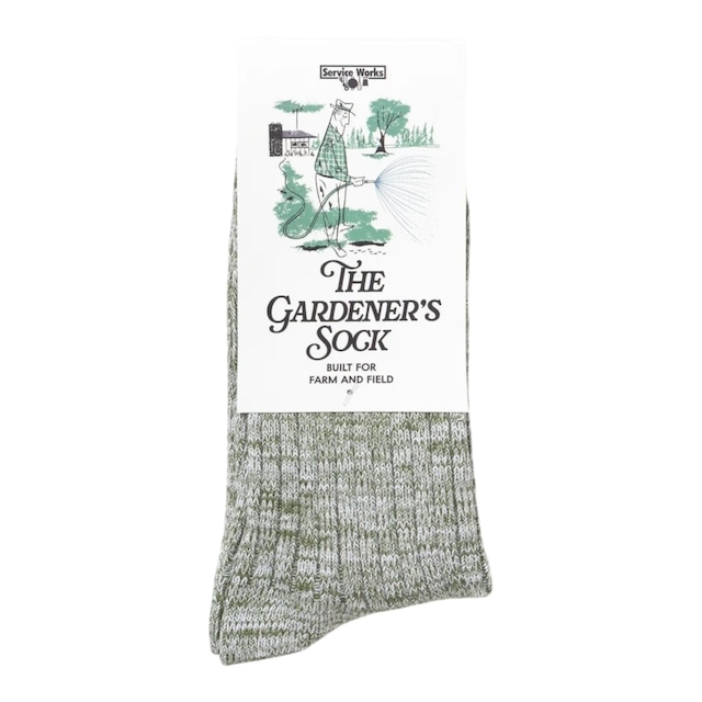 【Service Works】The Gardener's Sock(Green)
