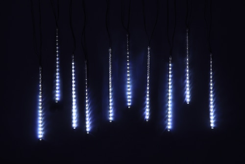 NEW10連スノーフォール50ホワイト KT-3808 電飾 イルミネーション ドレープライト LEDライト クリスマスツリー ハロウィン 装飾 デコレーション イベント パーティー 間接照明 ハロウィンデコレーション 飾り付け 屋外 室内
