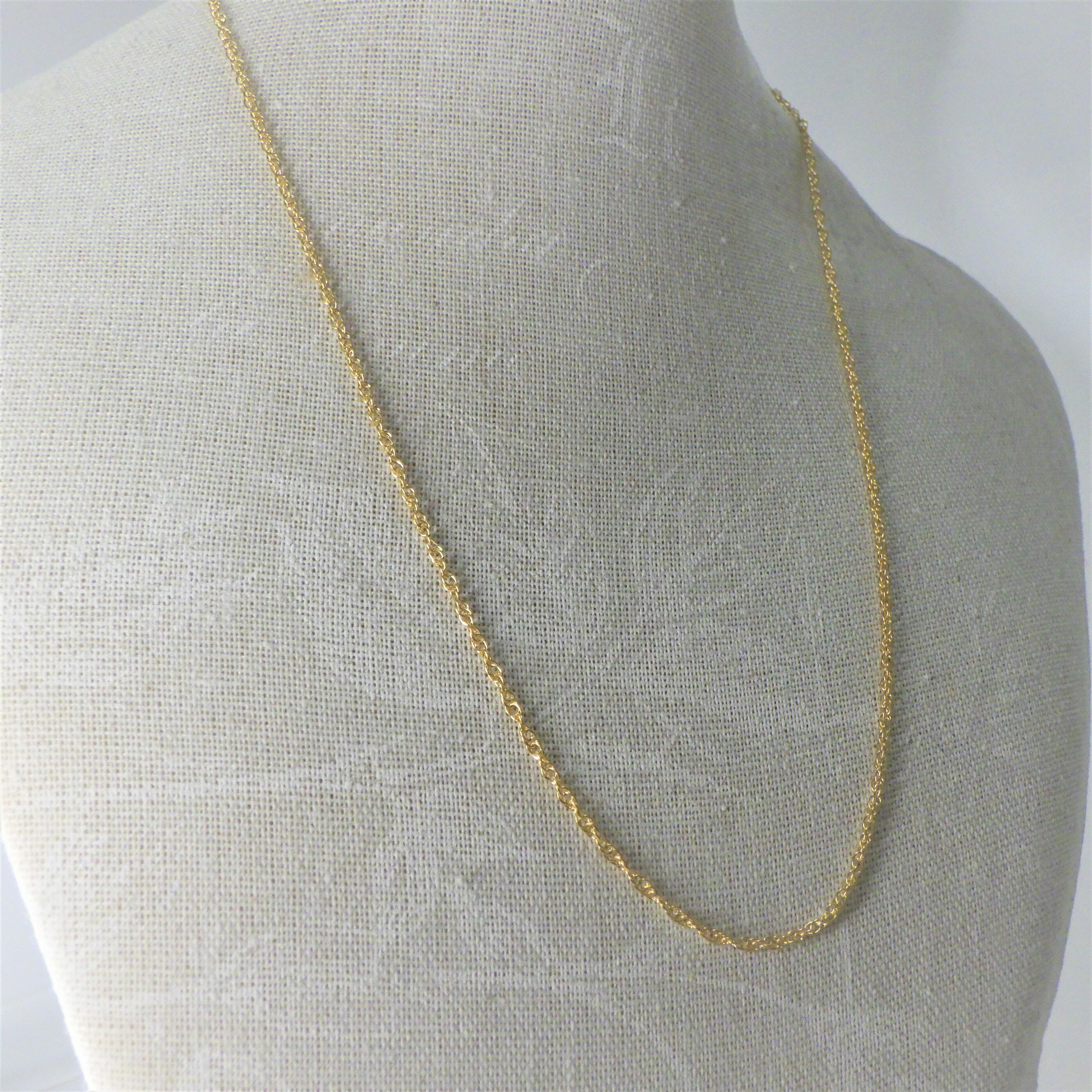 14KGFロープチェーン 1.7mm（45㎝） | Pay ID