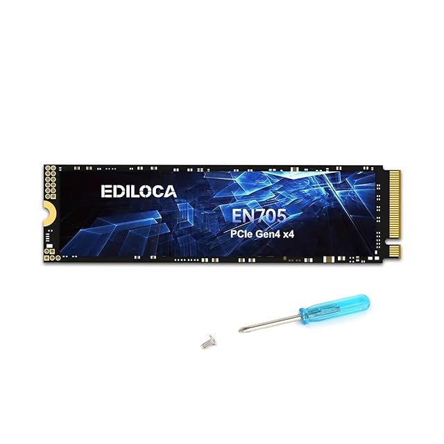 Ediloca En705 Ssd 1tb Pcie Gen4, Nvme M.2 2280, 3d Nand Tlc, | Cuotas sin interés Ediloca En705 Ssd 1tb Pcie Gen4, Nvme M.2 2280, 3d Nand Tlc, | Cuotas sin interés