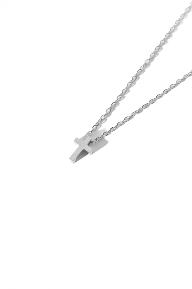 【cross necklace】 / SILVER