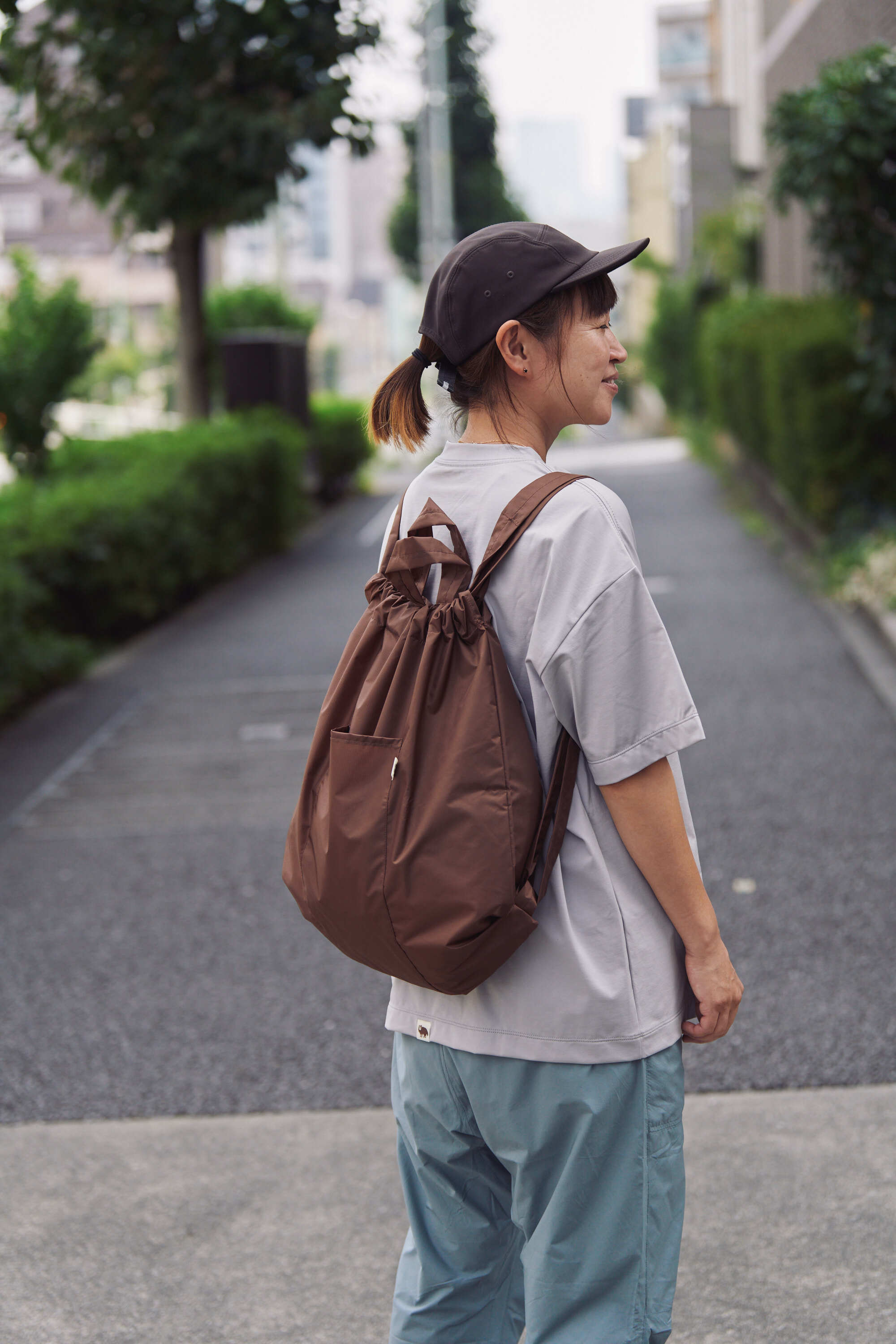 Cesca Knapsack：Color Cappuccino | TANNUKI Running Wear Shop