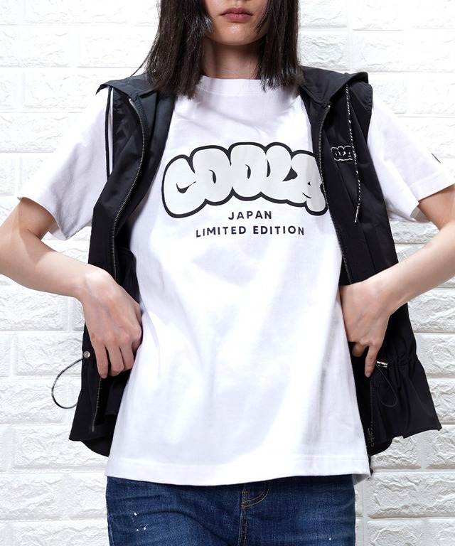 COOLAロゴベーシックTシャツ (WHITE)　CQ-44104