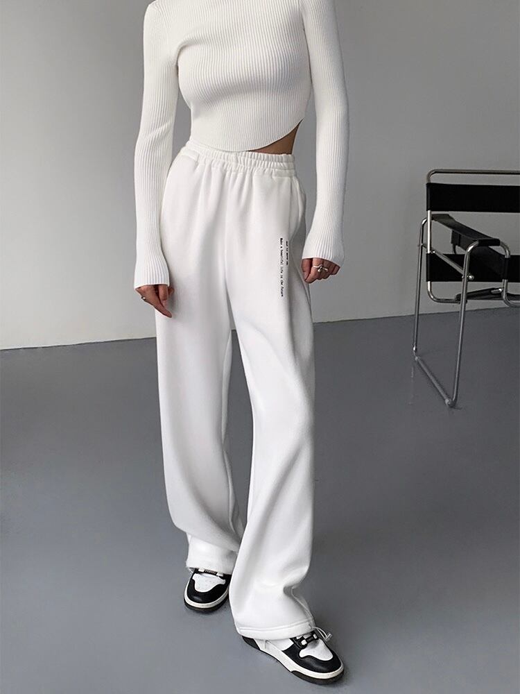 ユニセックスストレートジョガー