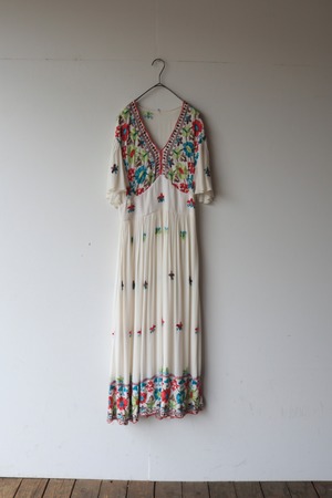 embroidery one-piece