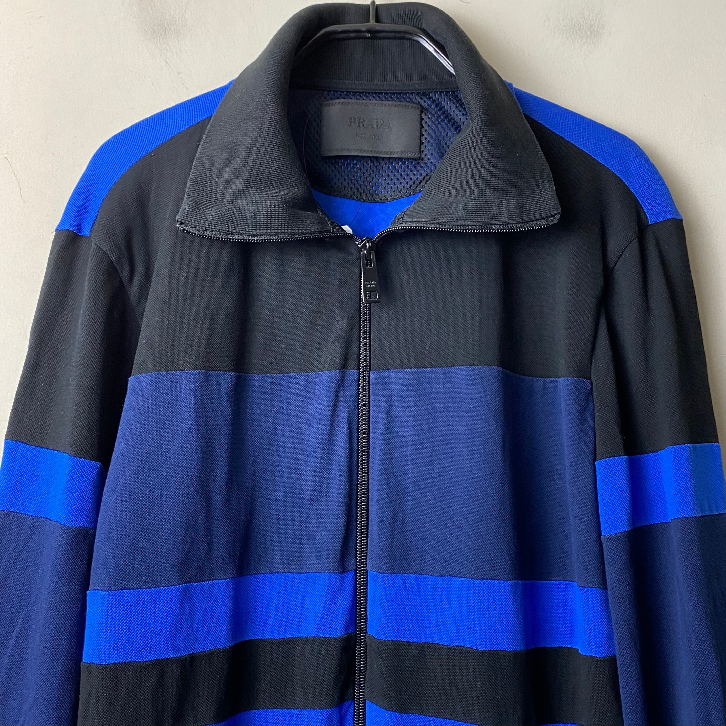 PRADA black×blue track jacket | NOIR ONLINE