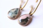 アゲートのピアス/イヤリング/イヤーカフ