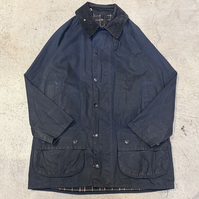 BARBOUR BEAUFORT DARKNAVY ENGLAND OLD MODEL