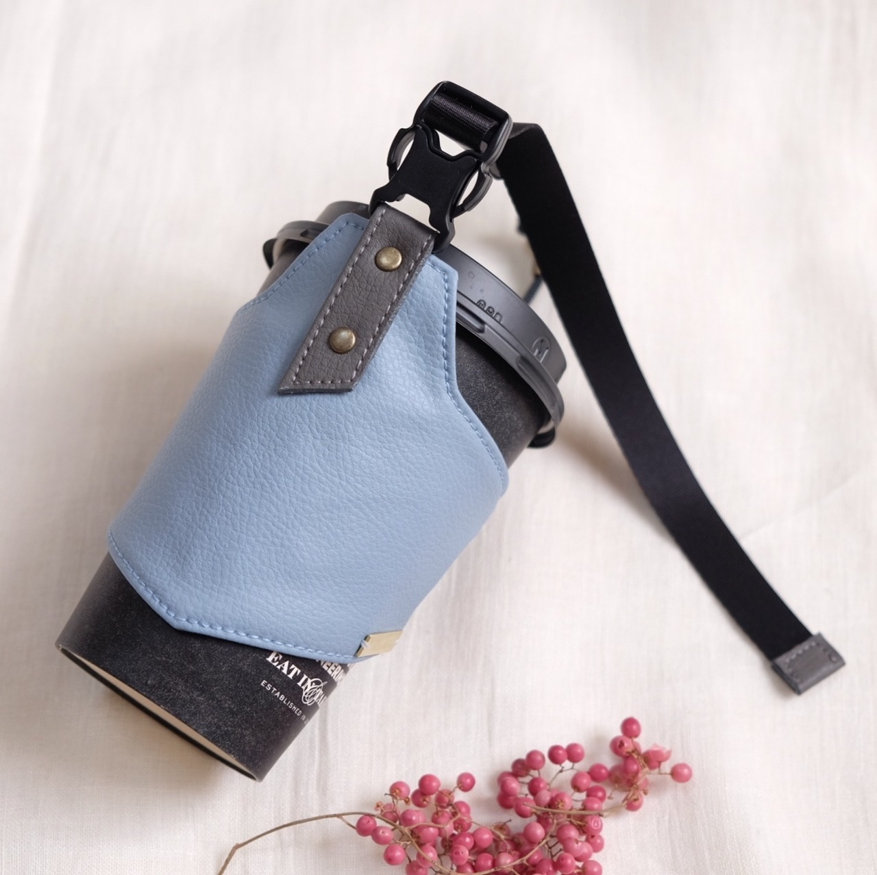 Motte-モッテ- ＜ブルー×グレー＞ ※アップルレザーVer.