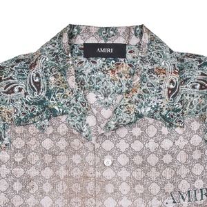 【AMIRI】BANDANA BOWLING SHIRT