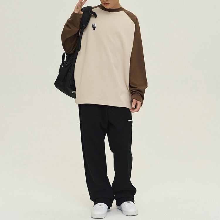 ★CONTRAST COLLAR RAGLAN T-SHIRT　　01147