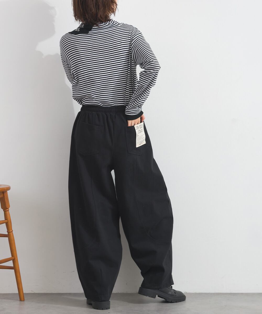 K261005 ツイルコクーンパンツ / Twill Cocoon Pants | meme / iriey