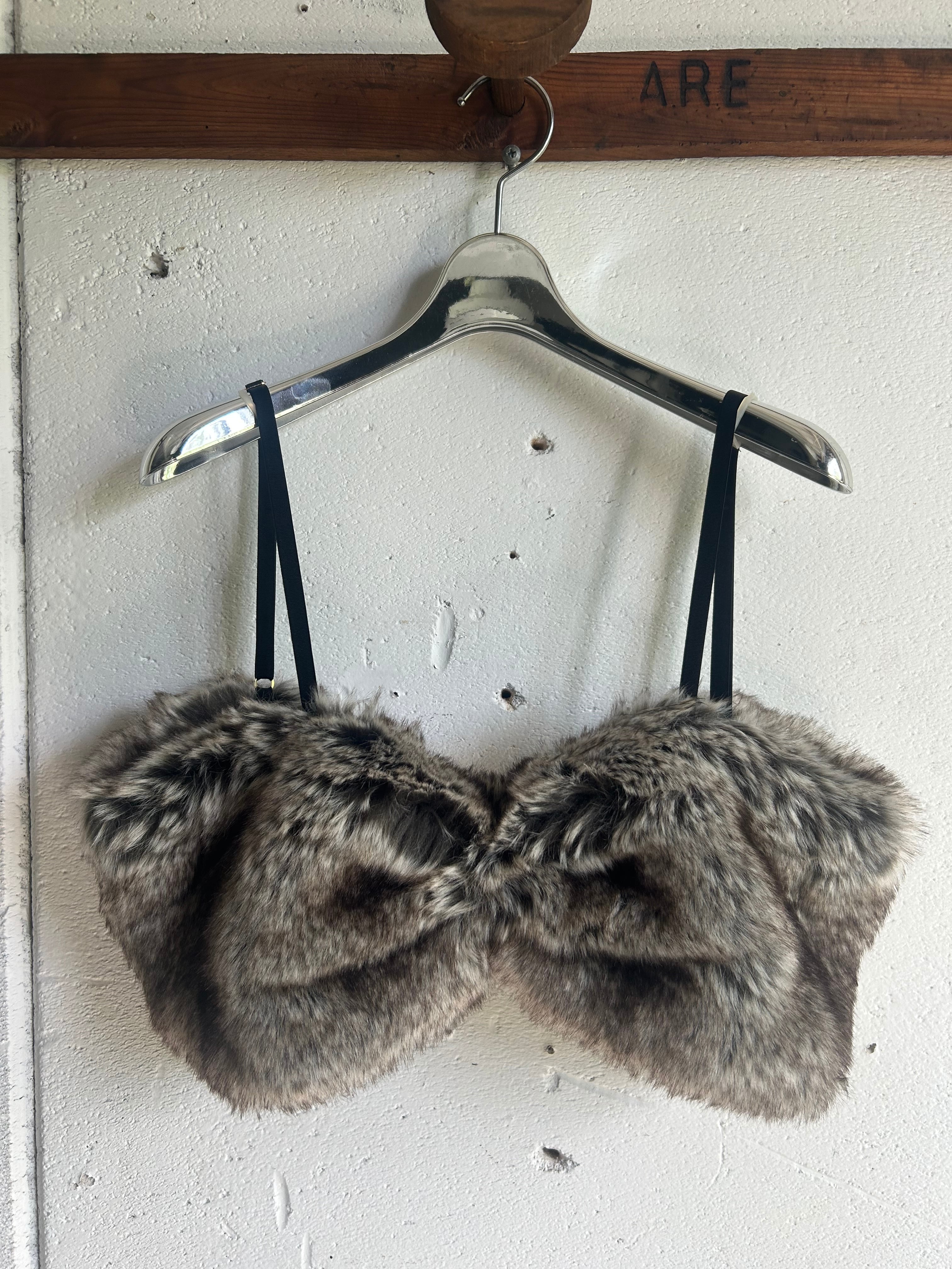 FUMIETANAKA animal fur bustier | AAR