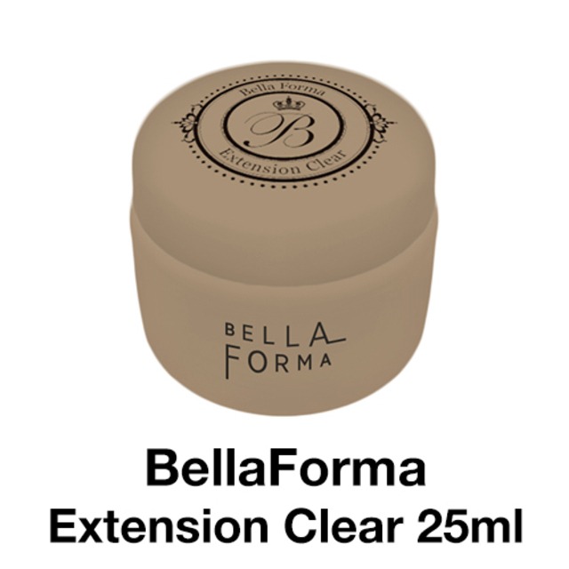 ベトロ名古屋限定！【CL-025】3個セット！BellaFormaJAPAN（ベラフォーマ）：Extension Clear（イクステンションクリアジェル）25ml