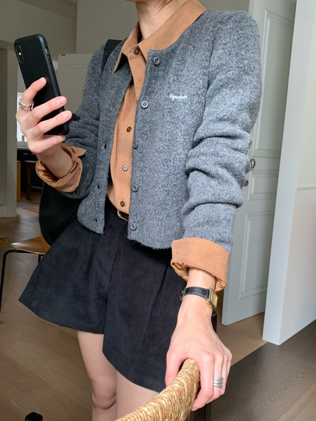 (予約) signature / Briel cardigan 4color