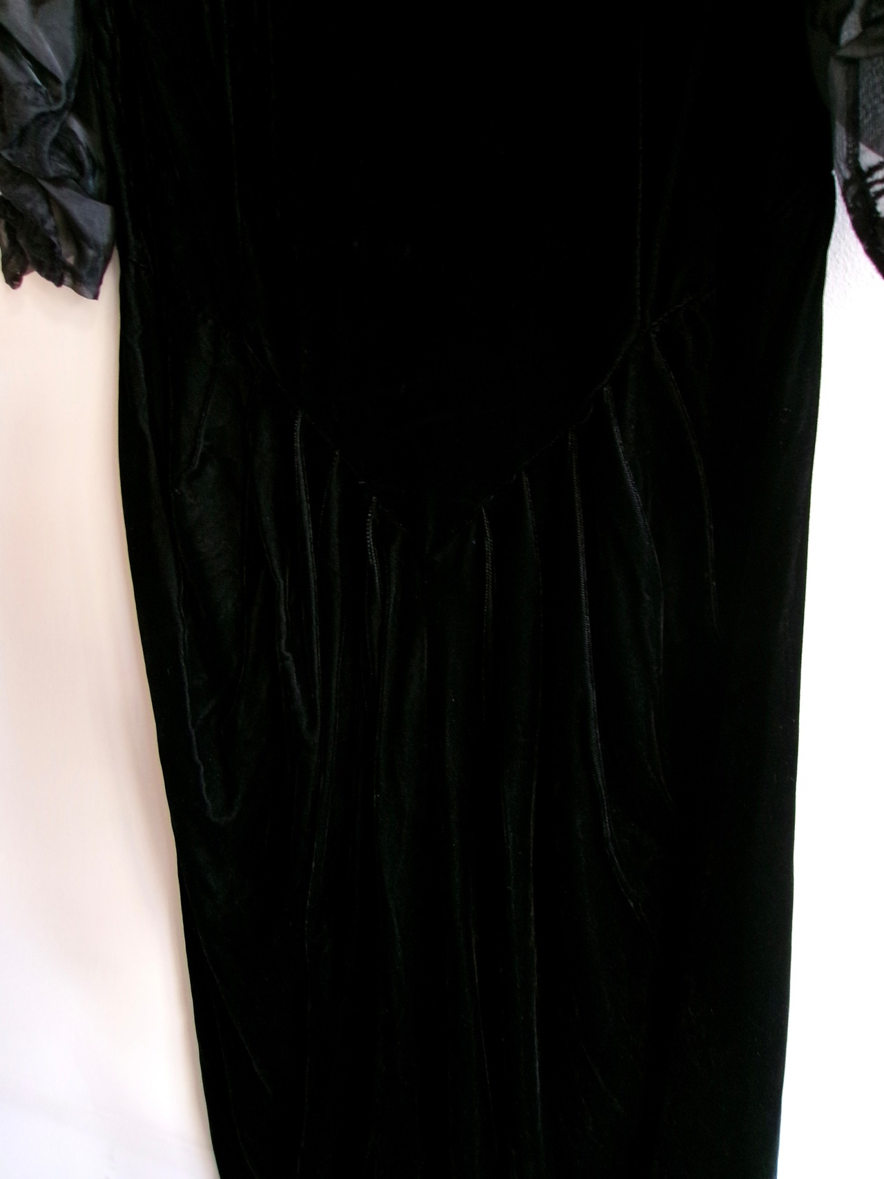 80’s Puff sleeve dress Made in U.S.A