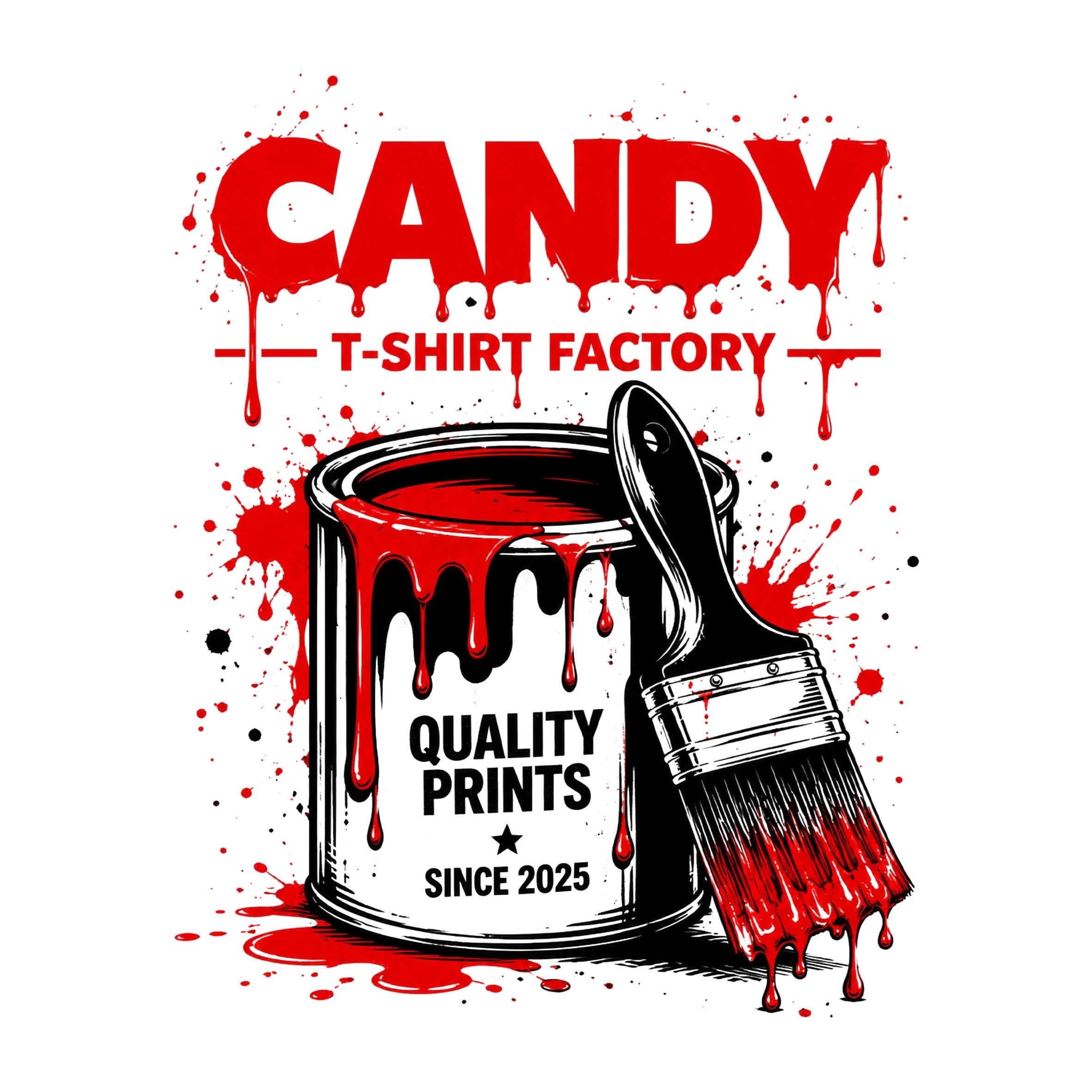 "CANDY T-SHIRT FACTORY" Tシャツ