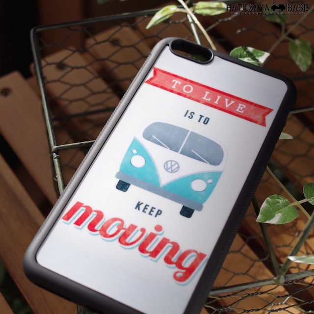 iPhone6Plus / iPhone6s Plusケース [I6PRKM01] VW BUS KEEP MOVING