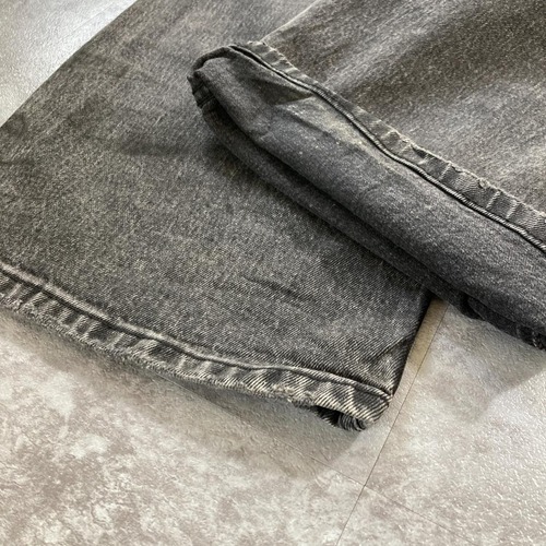 【W38 L34】 usa levi's black リーバイス 569 詳細写真19
