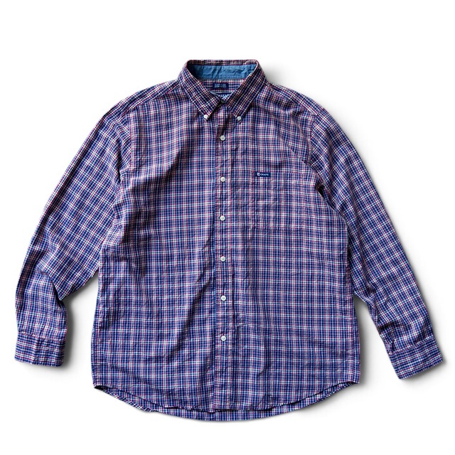 USED CHAPS Plaid BD L/S Shirts