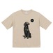 フラットコーテッド・レトリーバー ビックシルエットTシャツ
